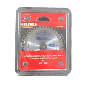 DISCO DE CORTE PARA MADEIRA 110mm 40 DENTES